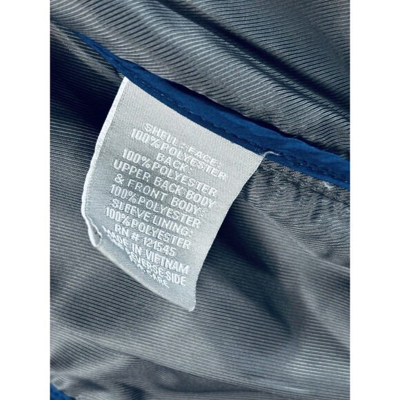 Michael Kors Men’s Tech Racing Shell Jacket Coat Black Zip Up Pockets Medium - Picture 10 of 15